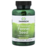Full Spectrum® семена фенхеля, 480 мг, 100 капсул — Swanson