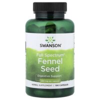 Full Spectrum® семена фенхеля, 480 мг, 100 капсул — Swanson