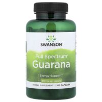 Full Spectrum®, гуарана, 500 мг, 100 капсул — Swanson