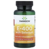 E-400 с селеном, 90 капсул — Swanson