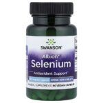 Albion®, селен, 200 мкг, 90 веганских капсул — Swanson