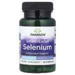 SelenoExcell®, селен, 200 мкг, 60 капсул — Swanson