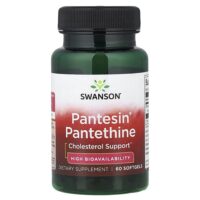 Pantesin®, пантетин, 60 капсул (300 мг в 1 капсуле) — Swanson