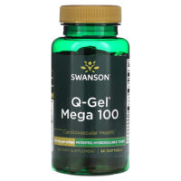 Q-Gel Mega 100, 100 мг, 60 капсул — Swanson