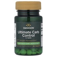 Ultimate Carb Control, C-120X, 90 таблеток (33,3 мг в одной таблетке) — Swanson