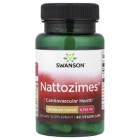 Nattozimes®, 195 мг, 60 вегетарианских капсул — Swanson