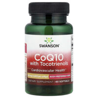 Коэнзим Q10 с токотриенолами, 60 мягких таблеток — Swanson