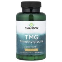 TMG, 500 мг, 90 капсул — Swanson