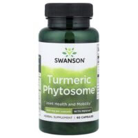 Turmeric Phytosome™ с Meriva®, 500 мг, 60 капсул — Swanson