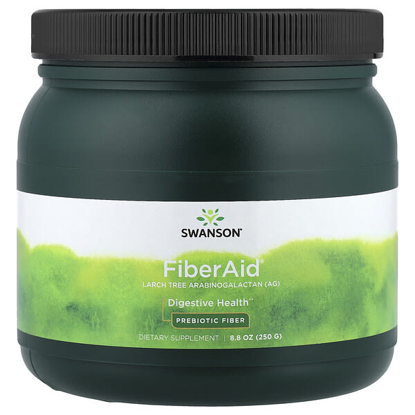 swv02508_v_24.jpg FiberAid®, арабиногалактан из лиственницы (AG), 250 г (8,8 унции) — Swanson