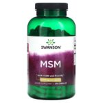 МСМ, 1000 мг, 240 капсул — Swanson