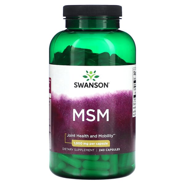 swv02656_v_8.jpg МСМ, 1000 мг, 240 капсул — Swanson
