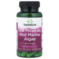 Sea Minerals, красные морские водоросли, 60 растительных капсул — Swanson