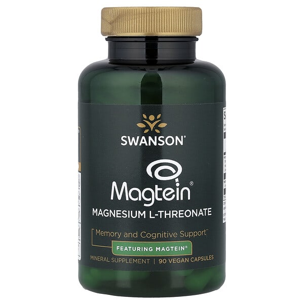 swv02700_v_40.jpg L-треонат магния, 90 веганских капсул — Swanson
