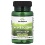 бета-ситостерол, 30 растительных капсул — Swanson