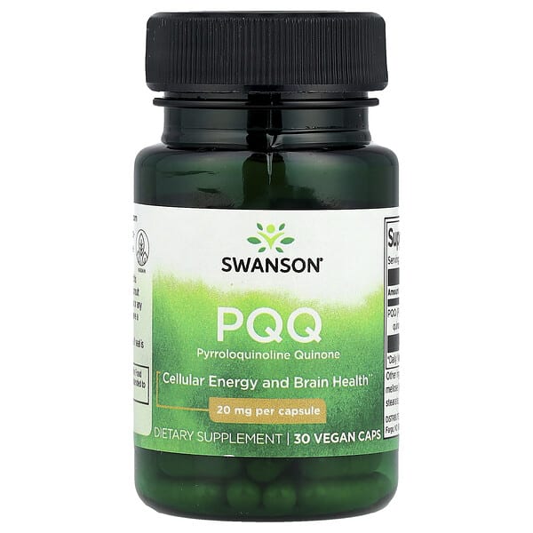 swv02818_v_32.jpg PQQ, 20 мг, 30 растительных капсул — Swanson