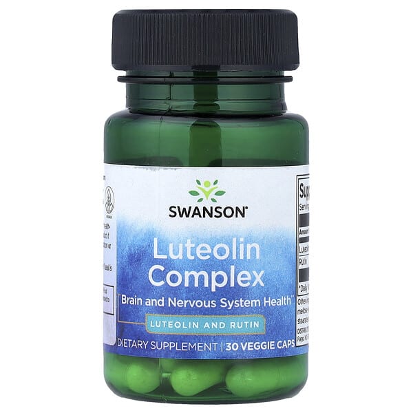 swv02835_v_24.jpg комплекс с лютеолином, 30 растительных капсул — Swanson