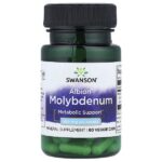 Albion®, молибден, 400 мкг, 60 растительных капсул — Swanson