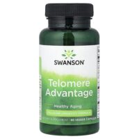 Telomere Advantage, 60 растительных капсул — Swanson