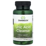 Очищение с мочевой кислотой, 60 веганских капсул — Swanson