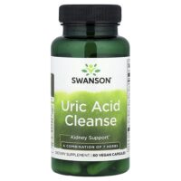 Очищение с мочевой кислотой, 60 веганских капсул — Swanson