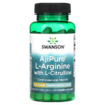 AjiPure L-аргинин с L-цитруллином, 60 растительных капсул — Swanson