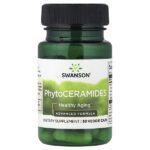 PhytoCeramides, улучшенная формула, 30 растительных капсул (30 мг на капсулу) — Swanson