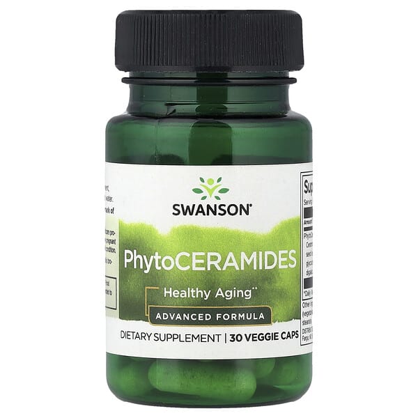 swv02917_v_24.jpg PhytoCeramides, улучшенная формула, 30 растительных капсул (30 мг на капсулу) — Swanson