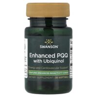 Улучшенный PQQ с убихинолом, 30 мягких таблеток — Swanson