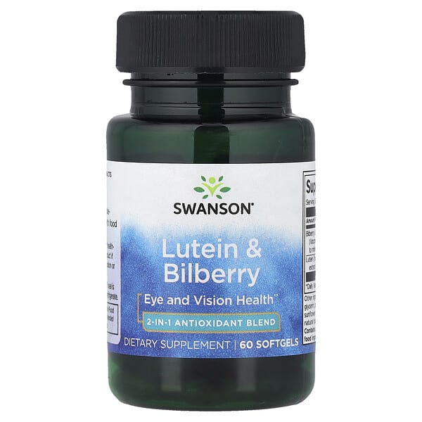 swv02989_v_24.jpg лютеин и черника, 60 капсул — Swanson