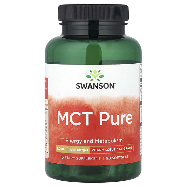 swv02995_v_24.jpg MCT Pure, 1000 мг, 90 мягких таблеток — Swanson