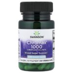 Chromax® 1000, пиколинат хрома, 1000 мкг, 60 растительных капсул — Swanson