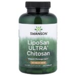 LipoSan Ultra®, хитозан, 240 капсул (500 мг в 1 капсуле) — Swanson