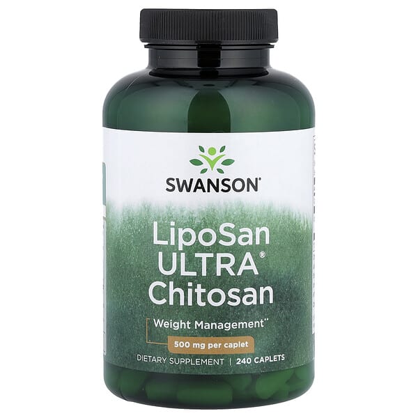 swv04091_v_24.jpg LipoSan Ultra®, хитозан, 240 капсул (500 мг в 1 капсуле) — Swanson