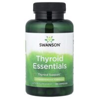 Thyroid Essentials, комплекс для поддержки щитовидной железы, 90 капсул — Swanson
