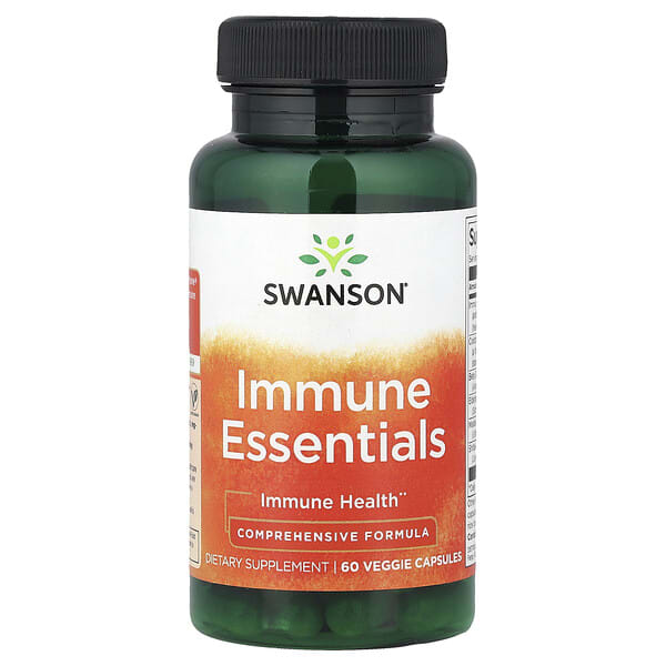 swv07083_v_24.jpg Immune Essentials, 60 растительных капсул — Swanson