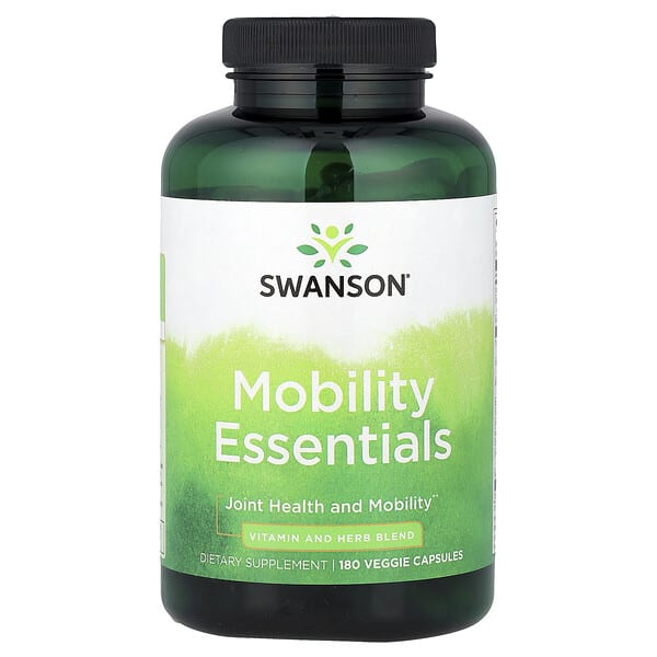 swv07084_v_24.jpg Mobility Essentials, 180 растительных капсул — Swanson