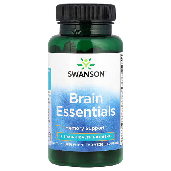 swv07094_v_24.jpg Brain Essentials, 60 растительных капсул — Swanson