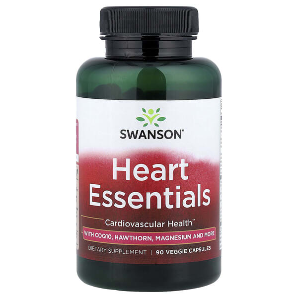 swv07108_v_24.jpg Heart Essentials, 90 растительных капсул — Swanson