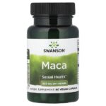 мака, 500 мг, 60 веганских капсул — Swanson