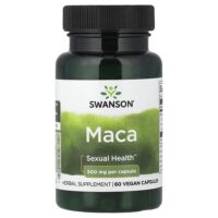 мака, 500 мг, 60 веганских капсул — Swanson