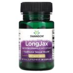 LongJax, экстракт эврикомы длиннолистной, 400 мг, 30 капсул — Swanson