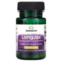 LongJax, экстракт эврикомы длиннолистной, 400 мг, 30 капсул — Swanson
