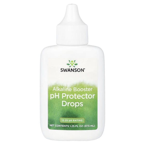 swv10009_v_24.jpg Alkaline Booster, капли для защиты pH, 37,5 мл (1,25 жидк. унц.) — Swanson