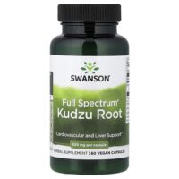 Full Spectrum®, корень кудзу, 500 мг, 60 веганских капсул — Swanson