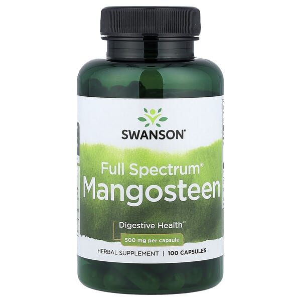 swv11036_v_24.jpg Full Spectrum® мангостан, 500 мг, 100 капсул — Swanson