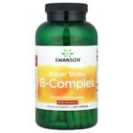 Super Stress B-Complex с витамином C, 240 капсул — Swanson