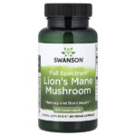 Full Spectrum®, гриб ежовик гребенчатый, 500 мг, 60 веганских капсул — Swanson