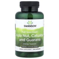 Full Spectrum®, орех кола, катуаба и гуарана, 90 капсул — Swanson