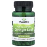 Full Spectrum® листья гинкго, 60 мг, 120 капсул — Swanson